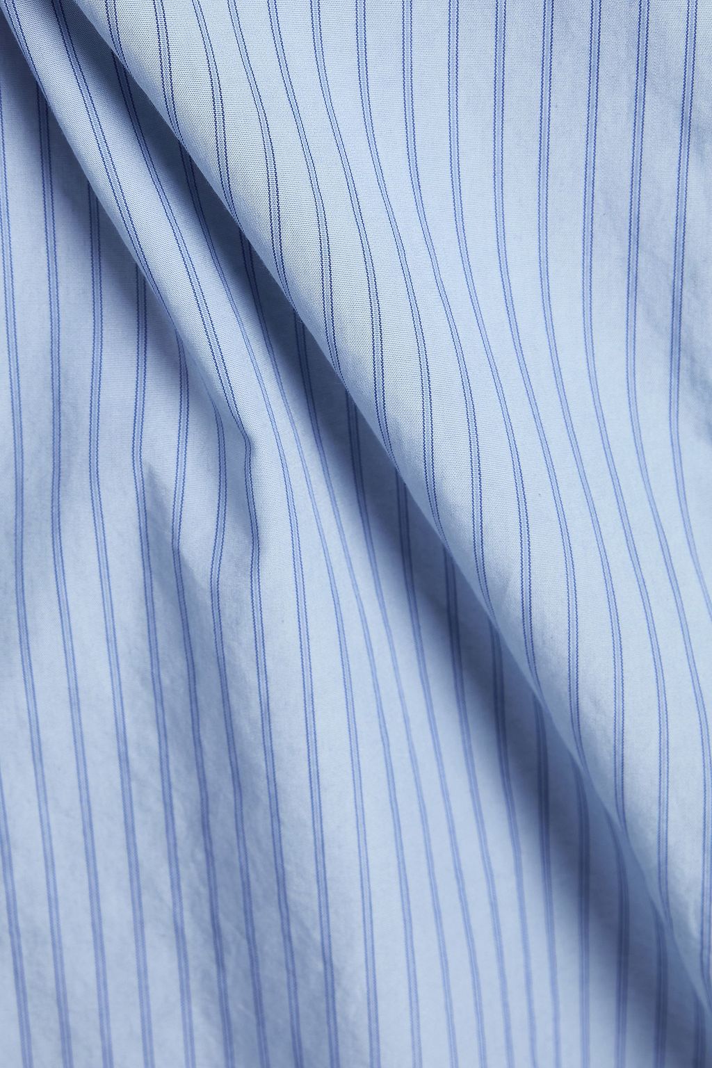 DOLCE&GABBANA Striped cotton-poplin shirt