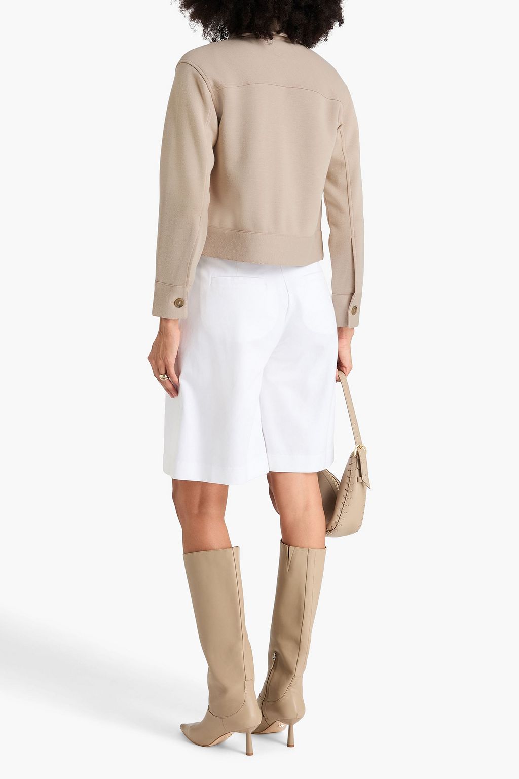 VINCE. Piqué jacket