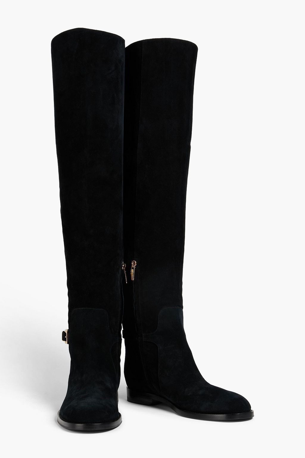 SERGIO ROSSI Suede over-the-knee boots