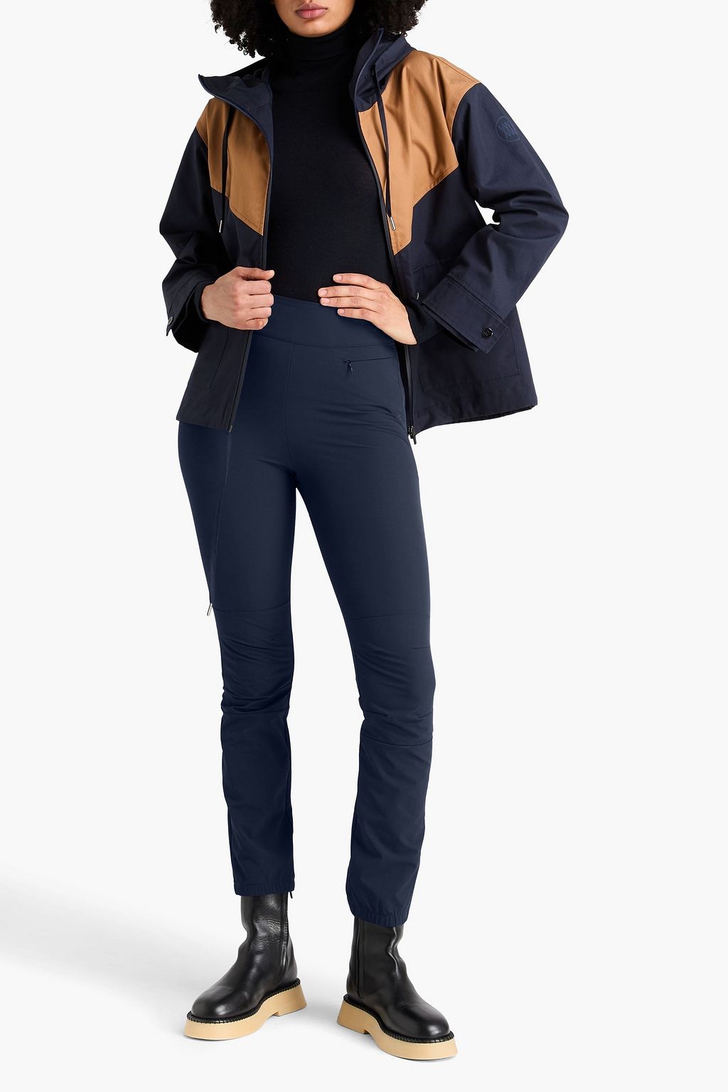 WE NORWEGIANS بنطال رياضي بيتو من قماش عازل مطاط