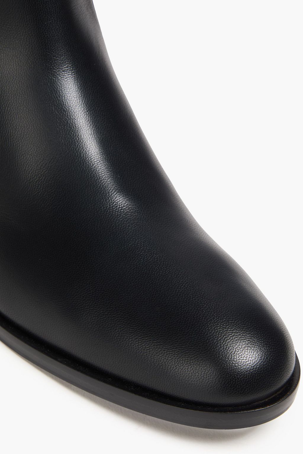 SERGIO ROSSI Leather knee boots