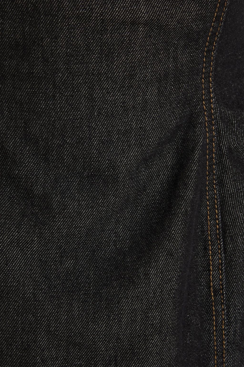 MAGDA BUTRYM Strapless denim top