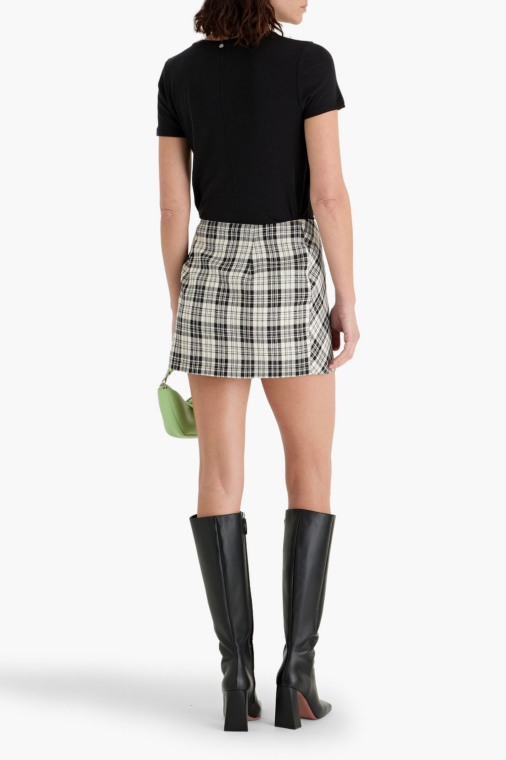 ALICE + OLIVIA Cindy Lyocell and cotton-blend jersey T-shirt