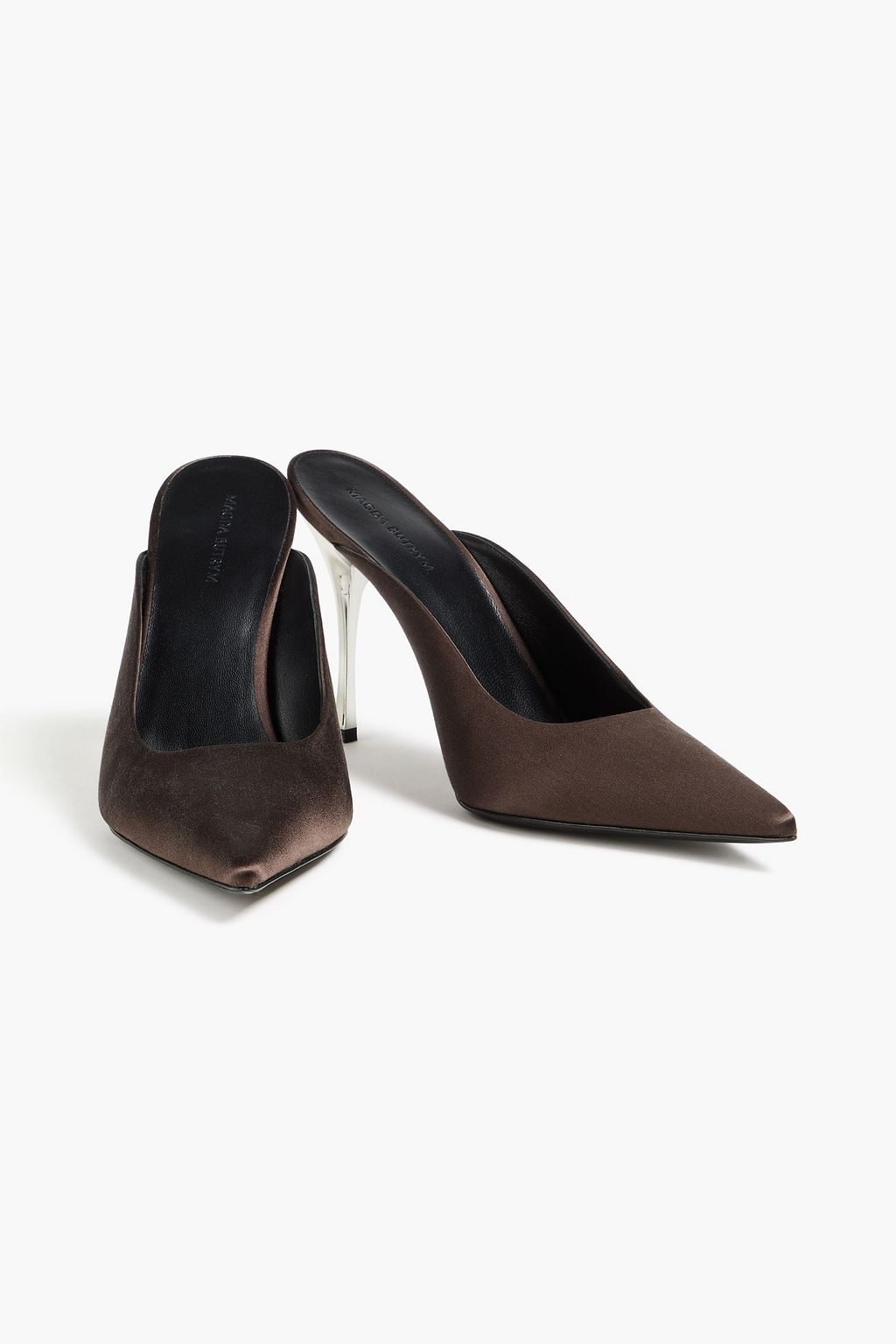 MAGDA BUTRYM Satin mules
