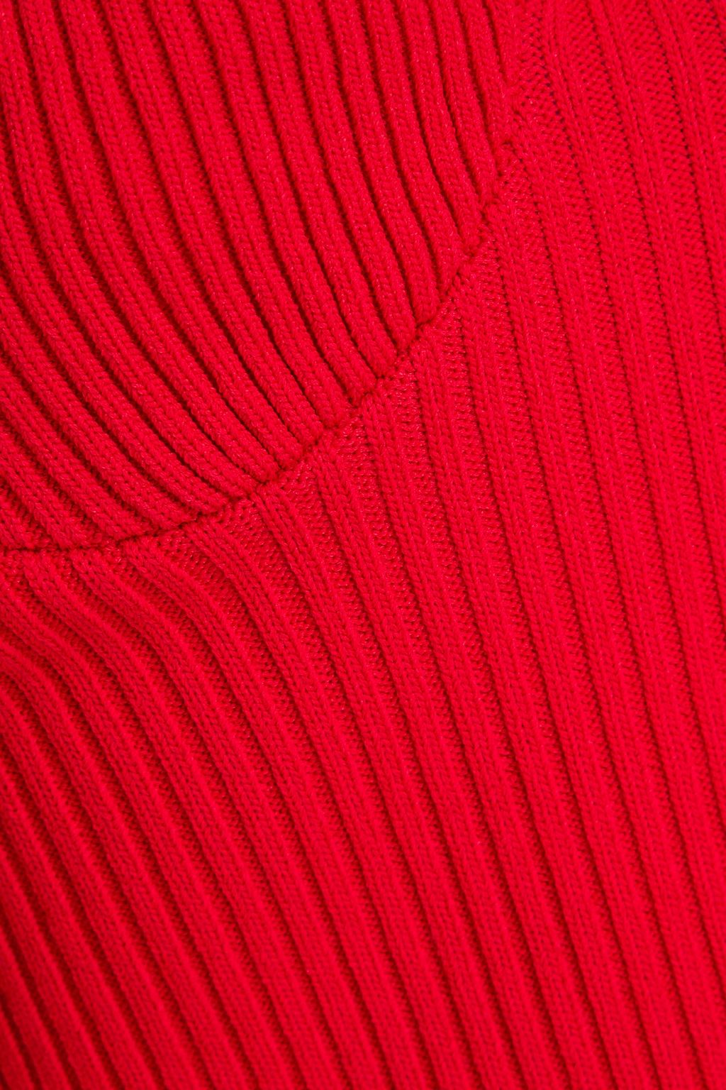 MAGDA BUTRYM Off-the-shoulder ribbed-knit top