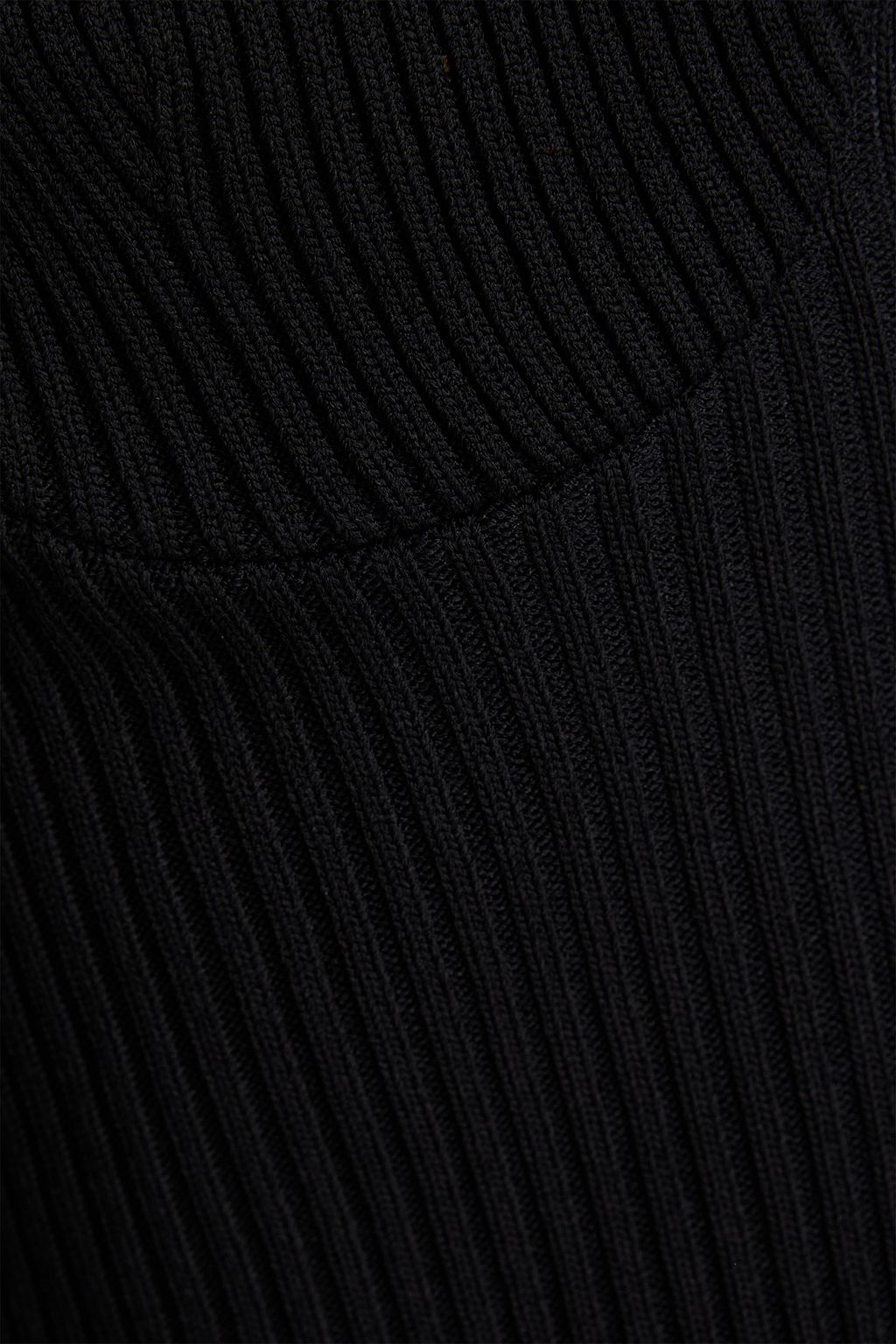 MAGDA BUTRYM Off-the-shoulder ribbed-knit top