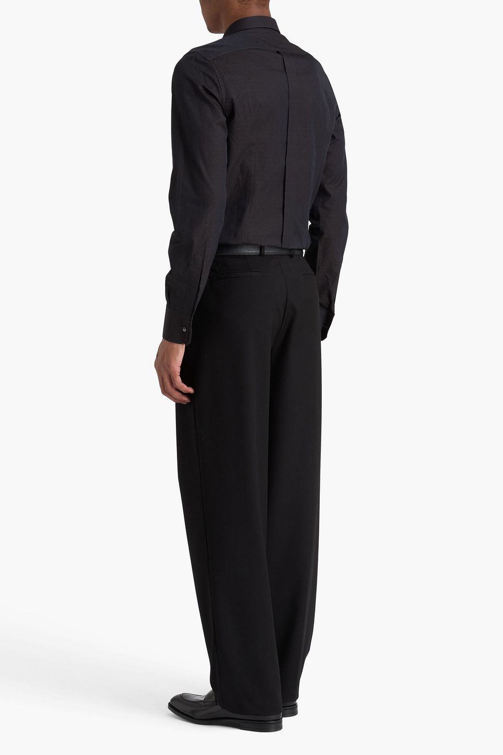DOLCE&GABBANA Cotton-jacquard shirt