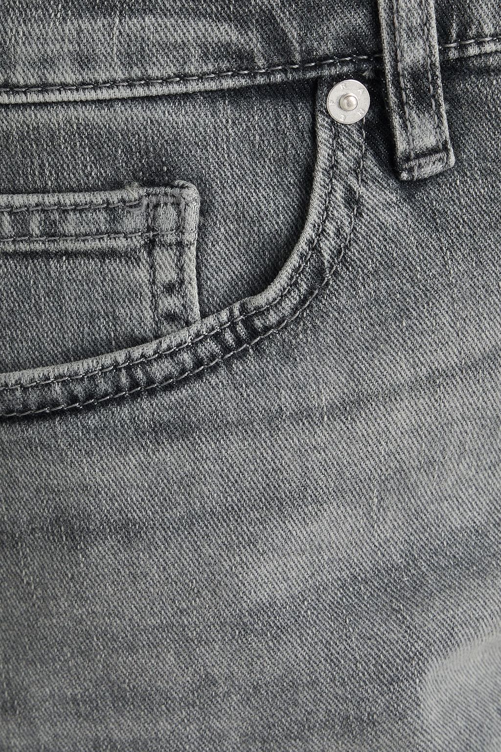FRAME L'Homme slim-fit faded denim jeans