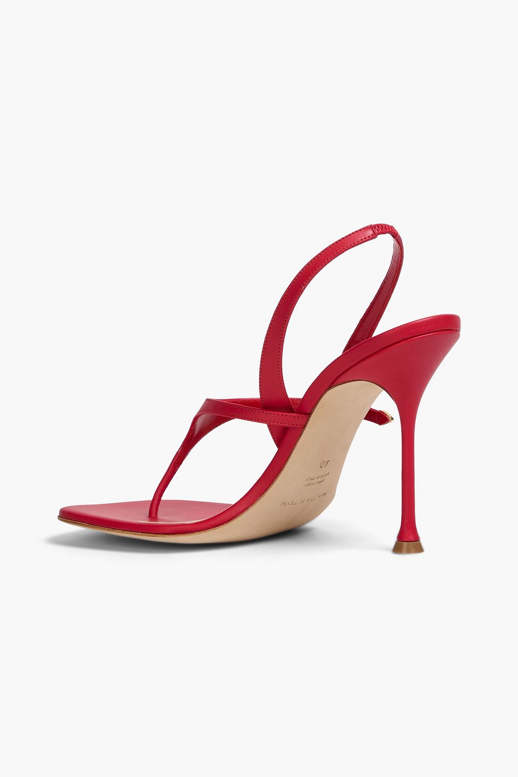 MAGDA BUTRYM Slingback-Sandalen aus Leder