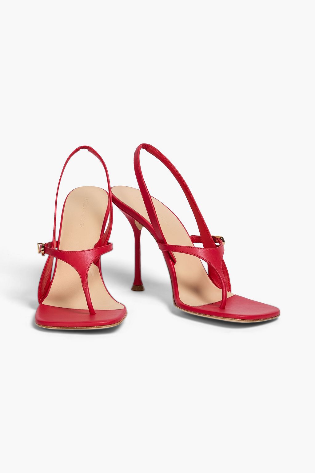 MAGDA BUTRYM Slingback-Sandalen aus Leder