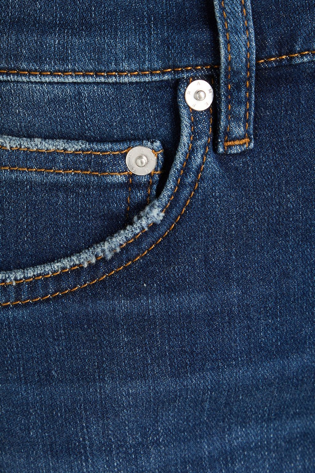 FRAME The Straight faded denim jeans
