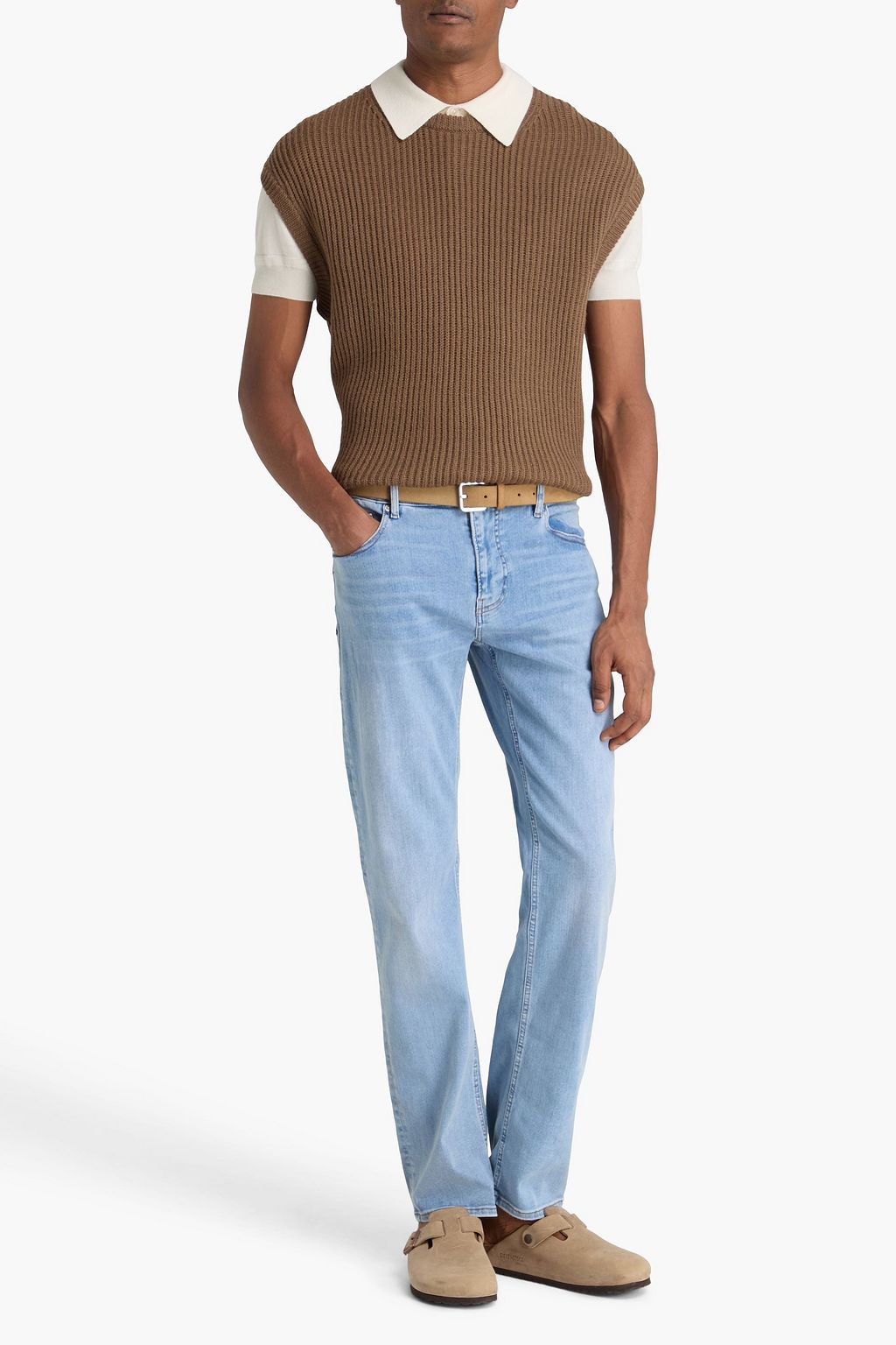 FRAME Jetset whiskered denim jeans