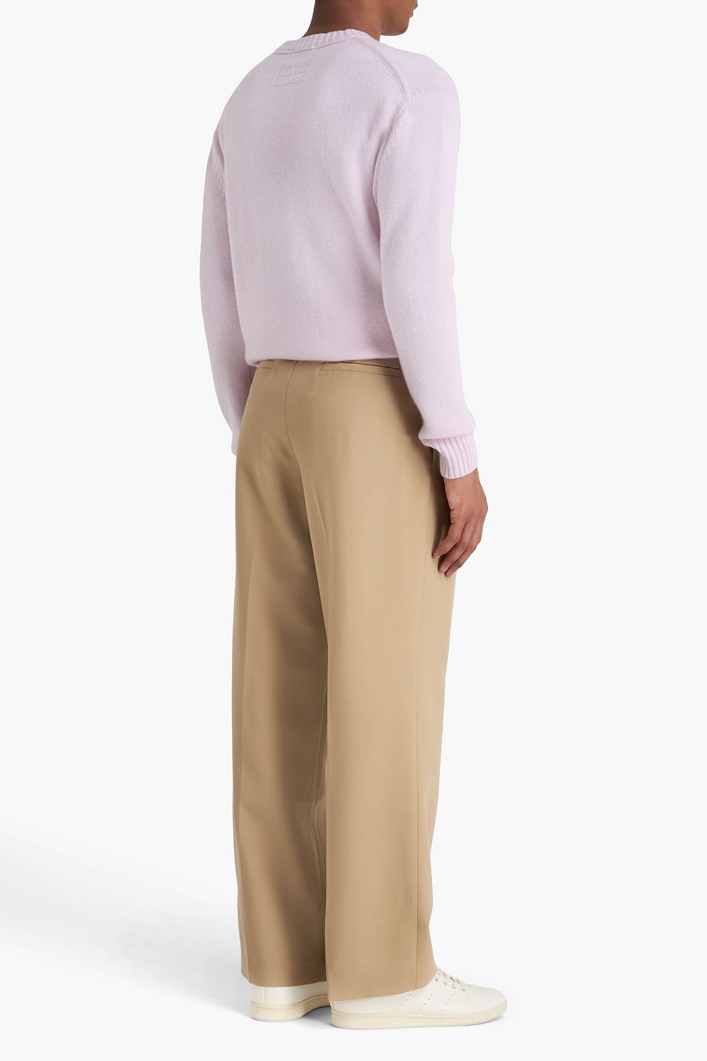 FRAME Wool and mohair-blend twill pants