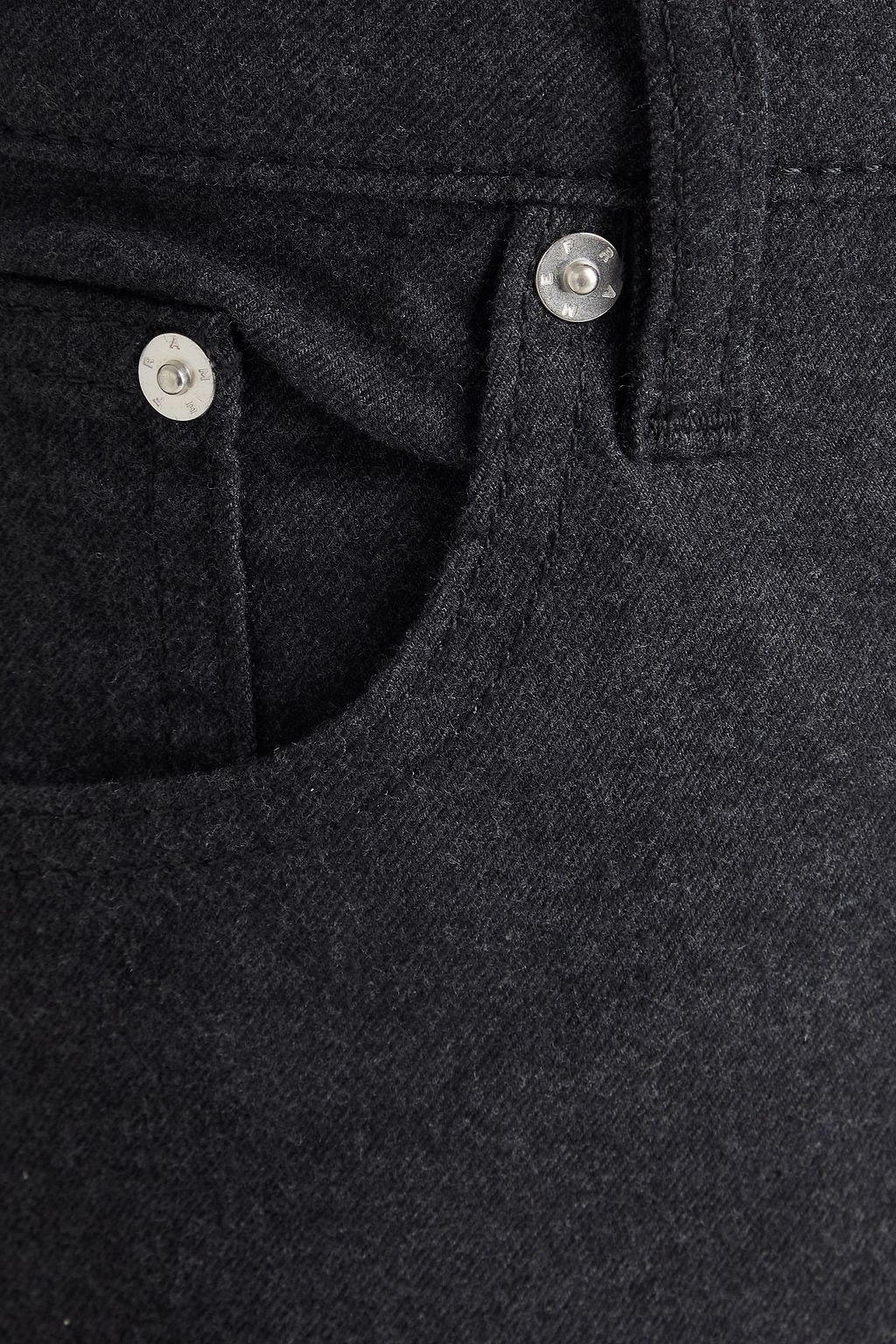FRAME Brushed twill pants