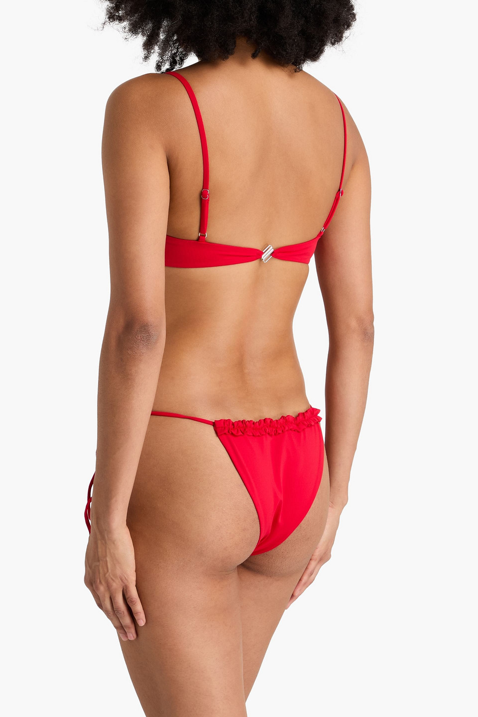  Magda Butrym - Bikini-höschen Mit Rüschen - Rot - Fr 36 