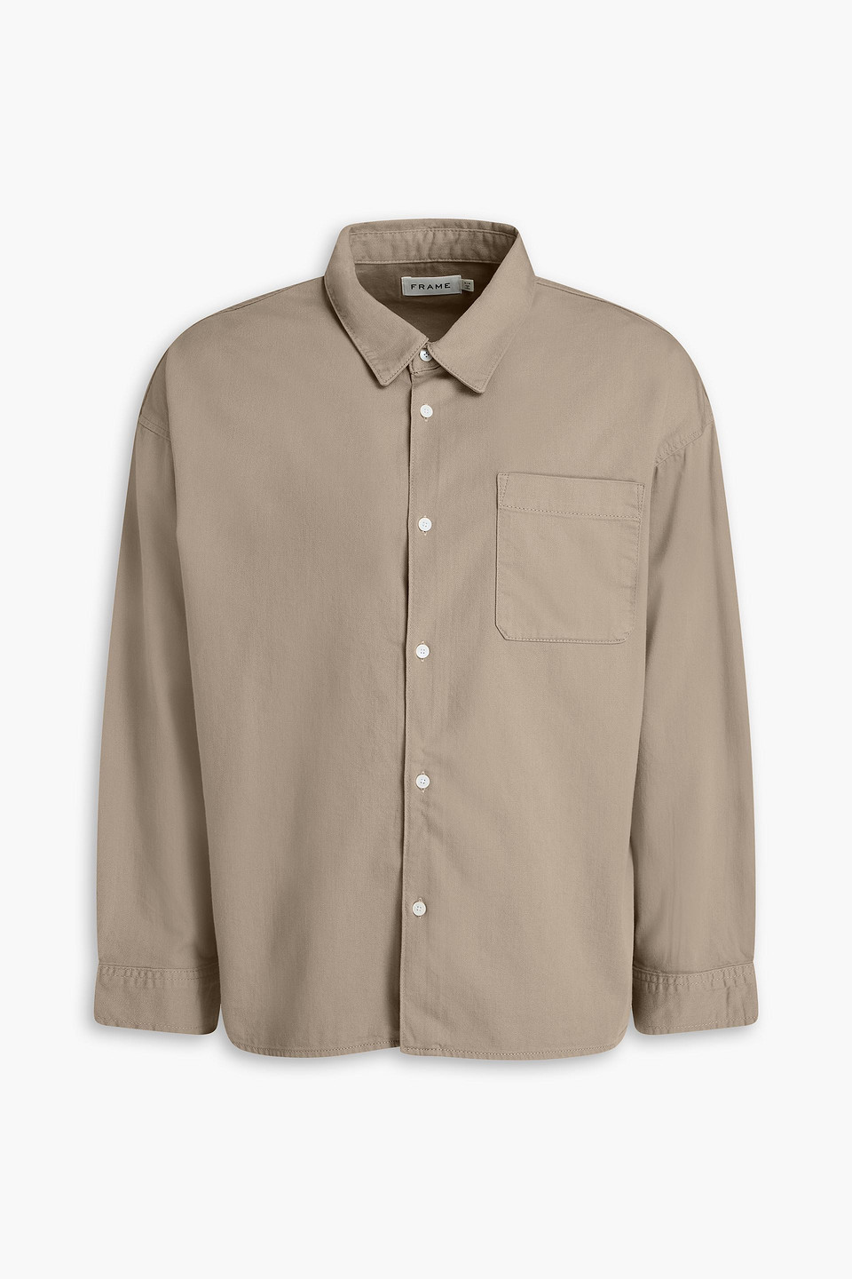 Frame Denim Shirt In Brown