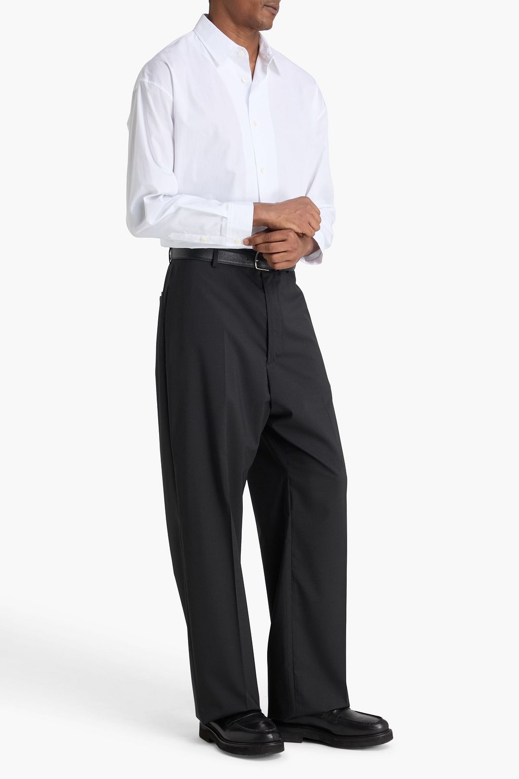 FRAME Cotton-poplin shirt