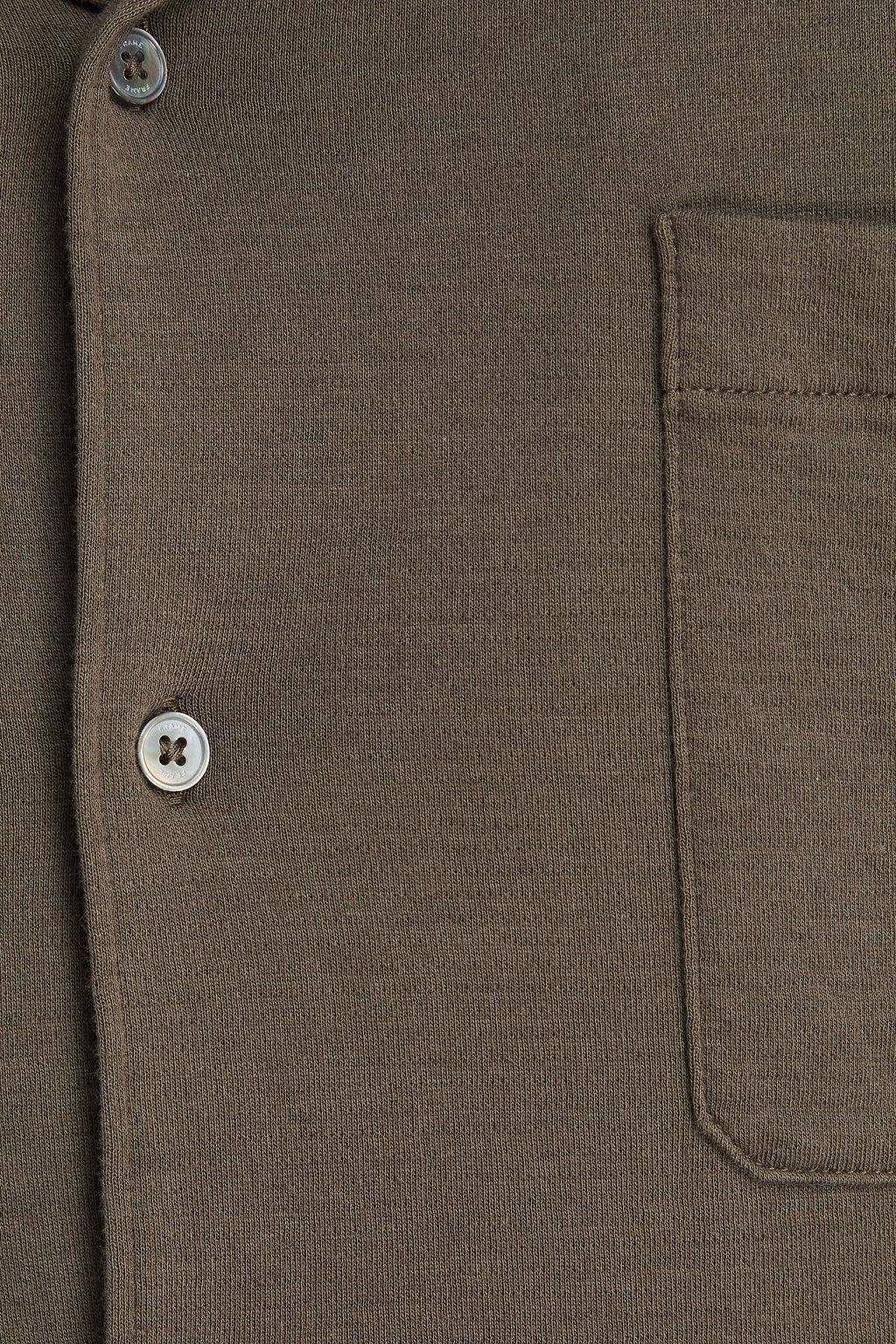 FRAME Cotton-jersey shirt