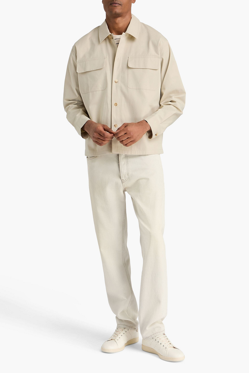  Frame - Hemd Aus Baumwoll-twill - Neutral - S 
