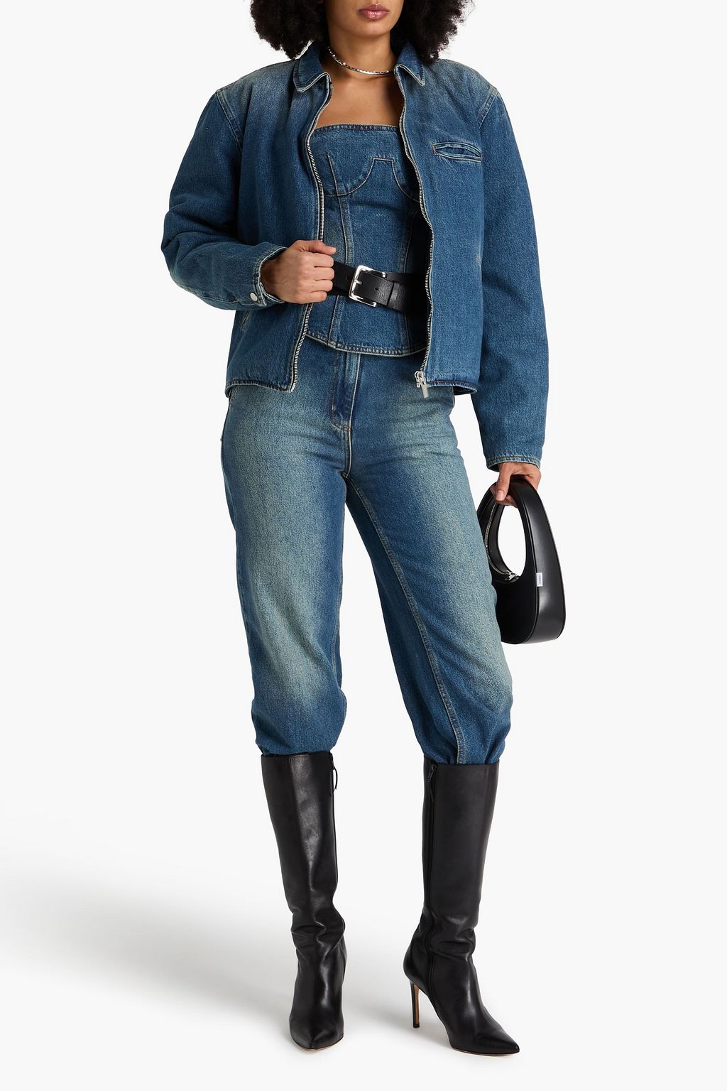 MAGDA BUTRYM Faded denim jacket