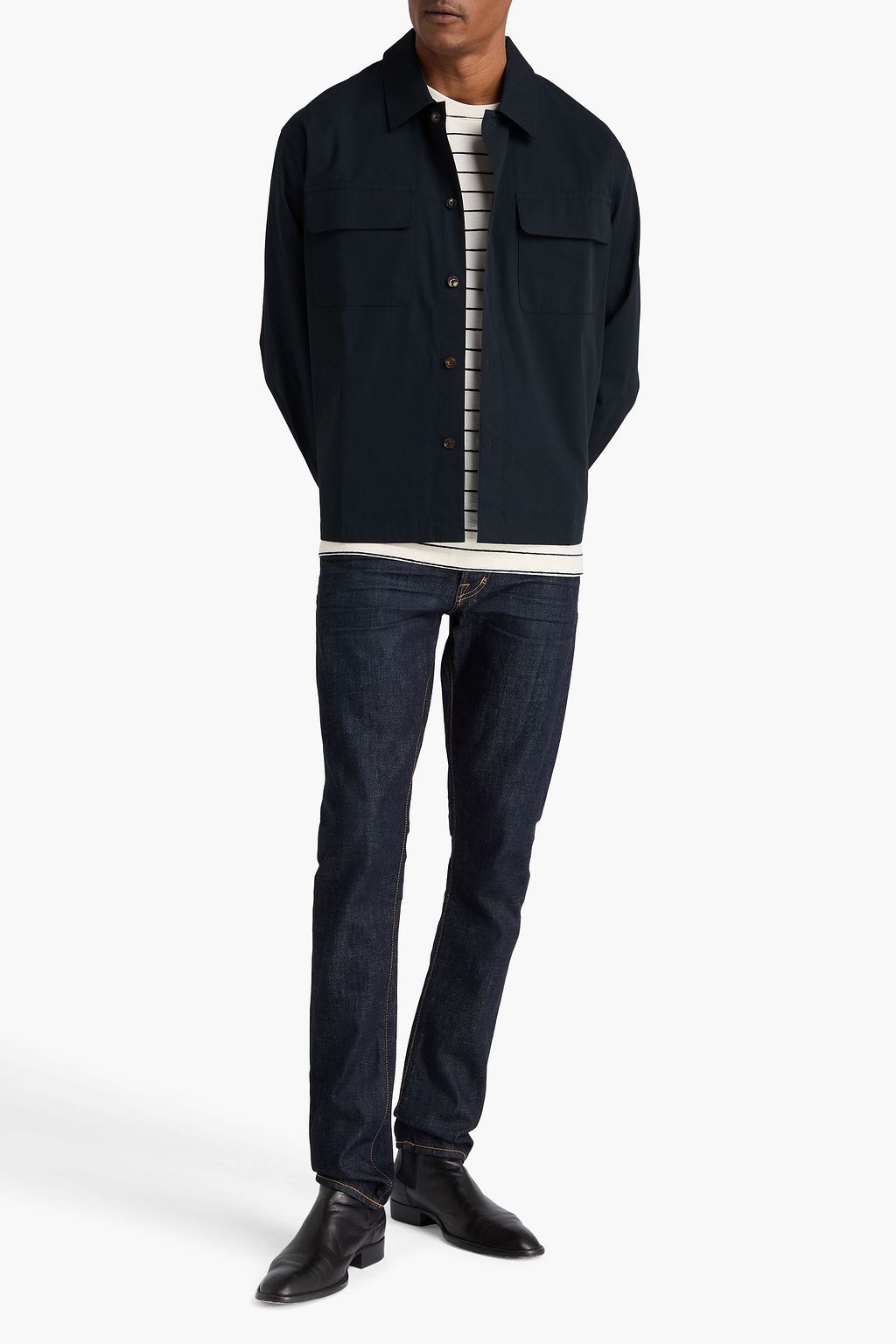 FRAME Cotton-twill shirt