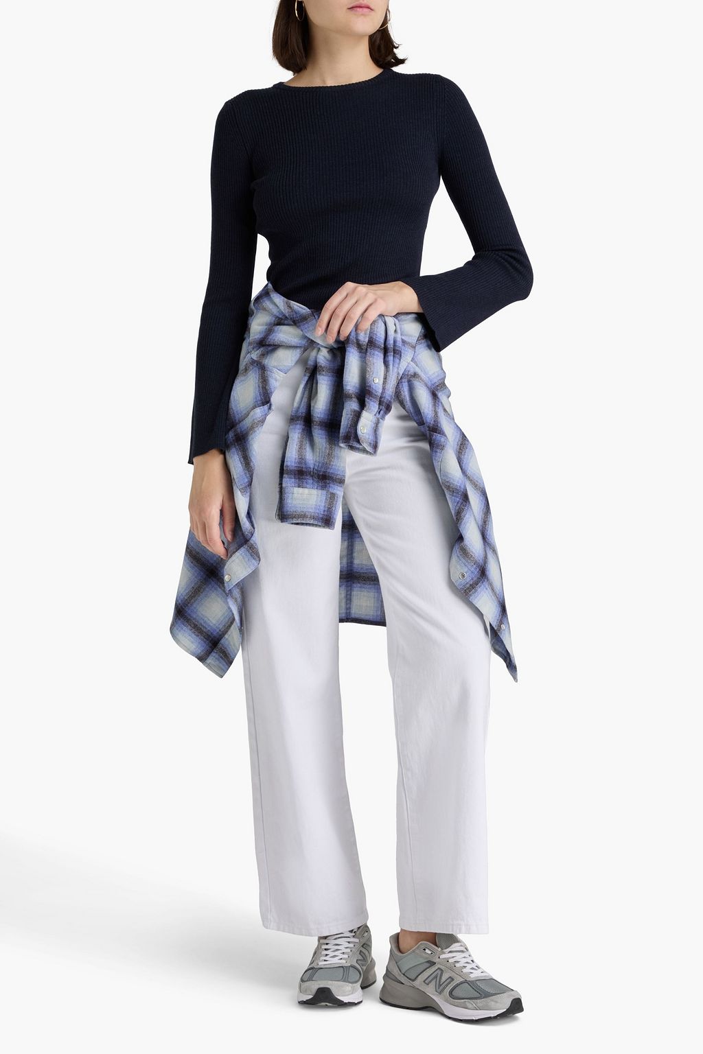WE NORWEGIANS Ribbed merino wool sweater