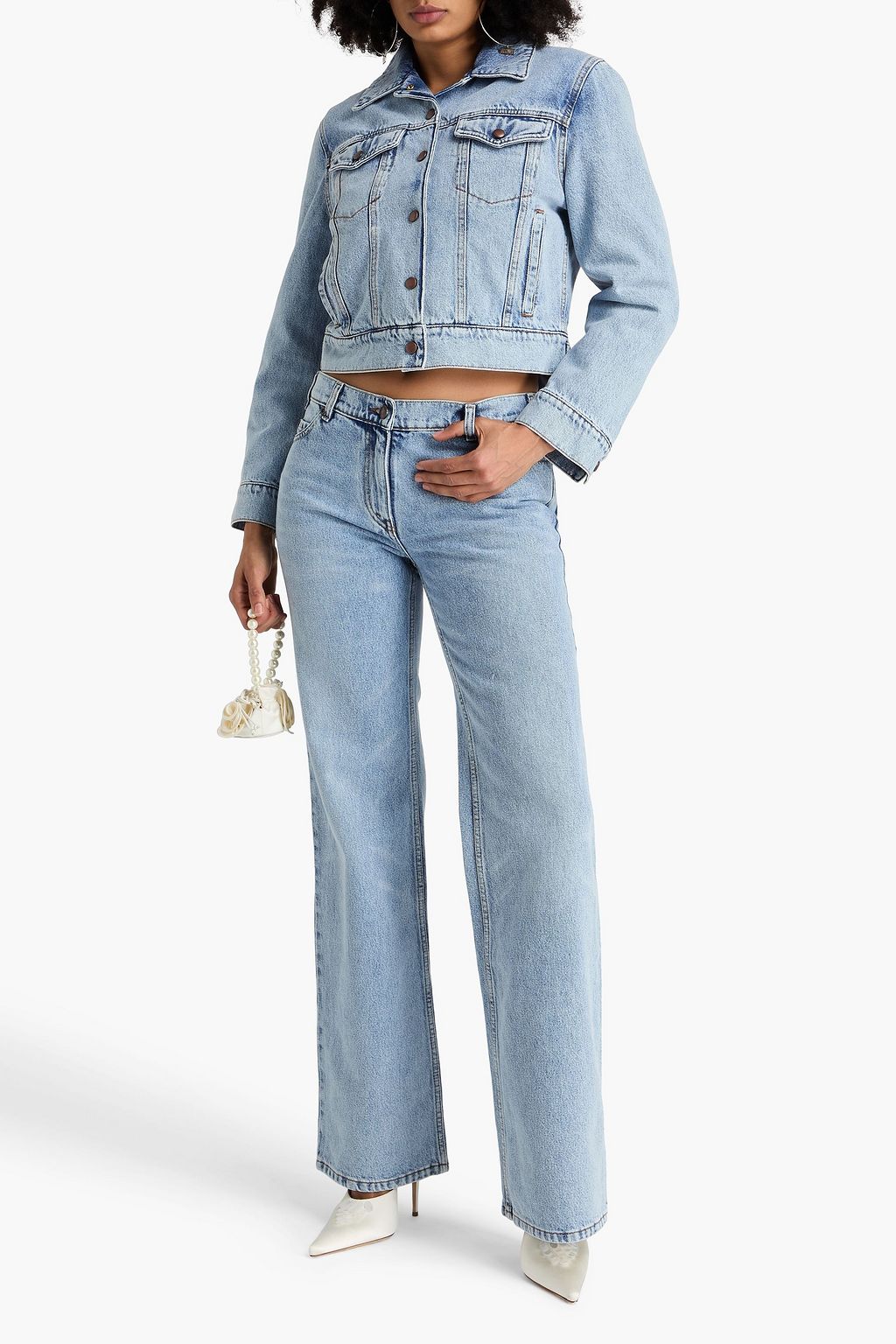 MAGDA BUTRYM Faded denim jacket