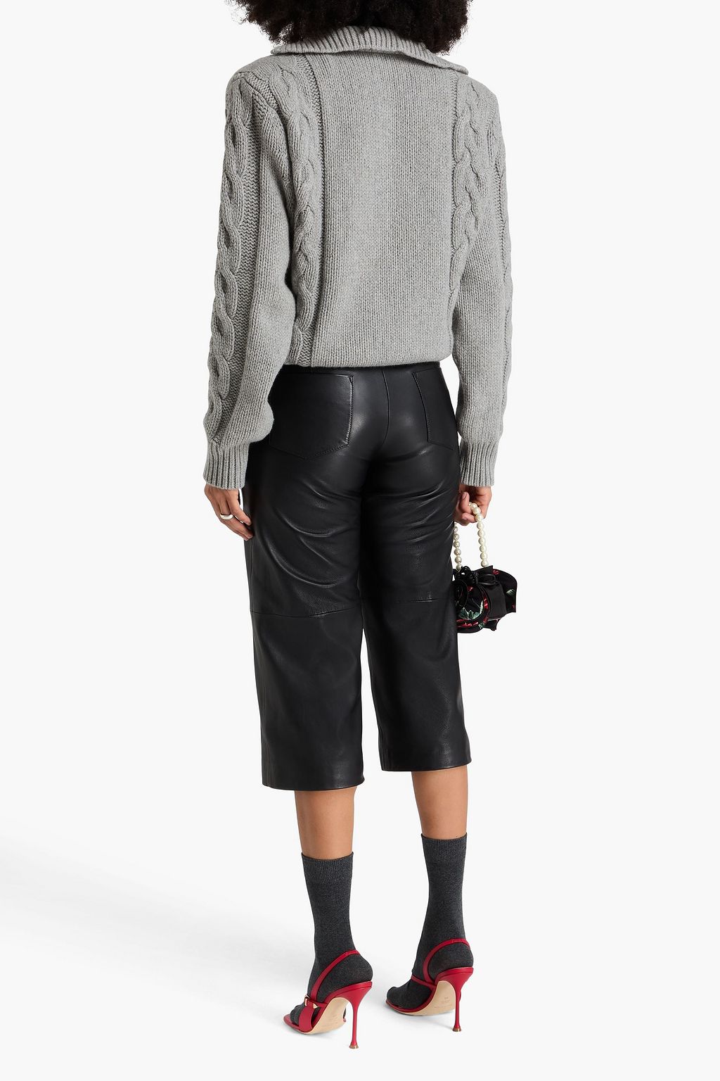 MAGDA BUTRYM Cable-knit cashmere sweater