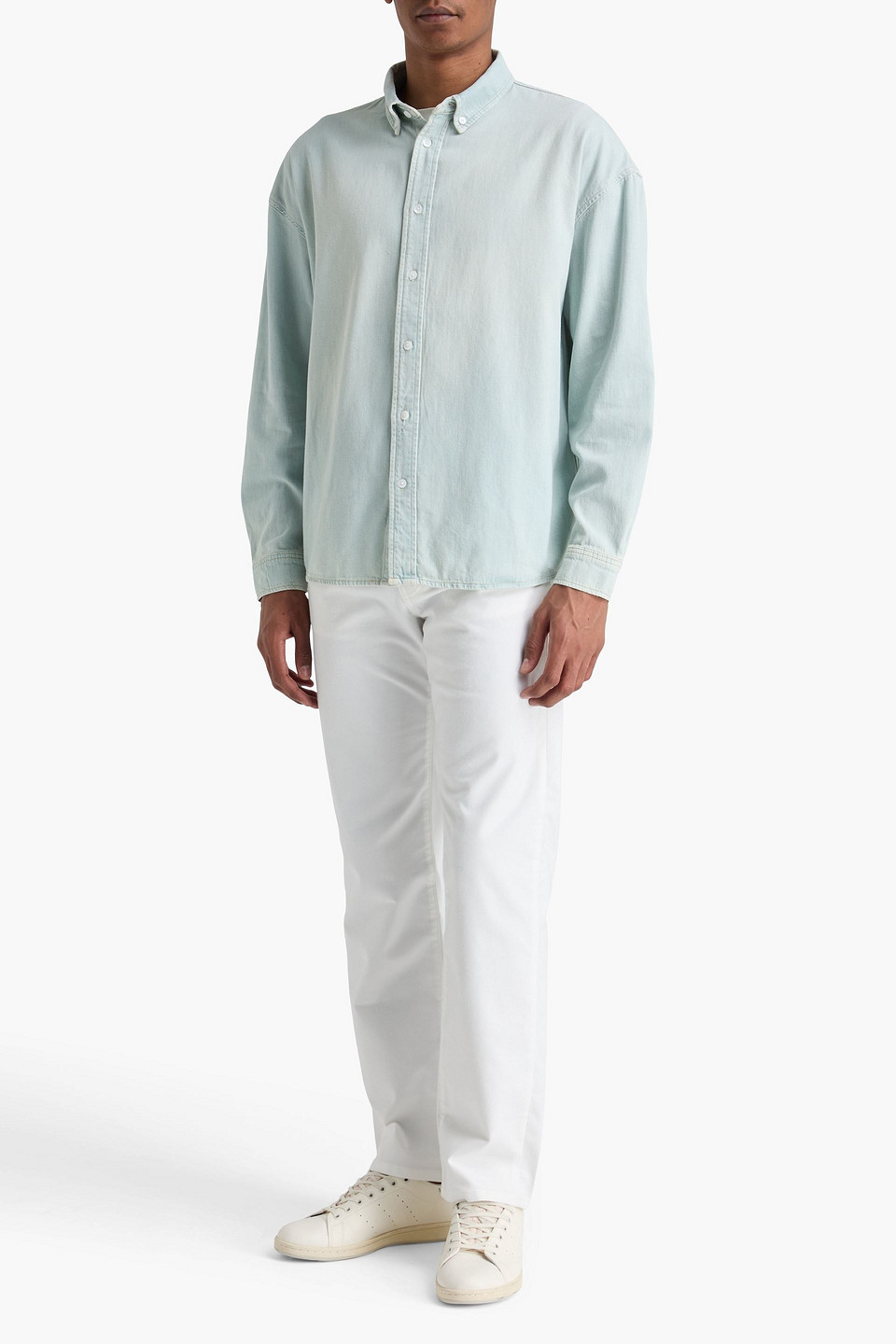  Frame - Denim Shirt - Blue - S 