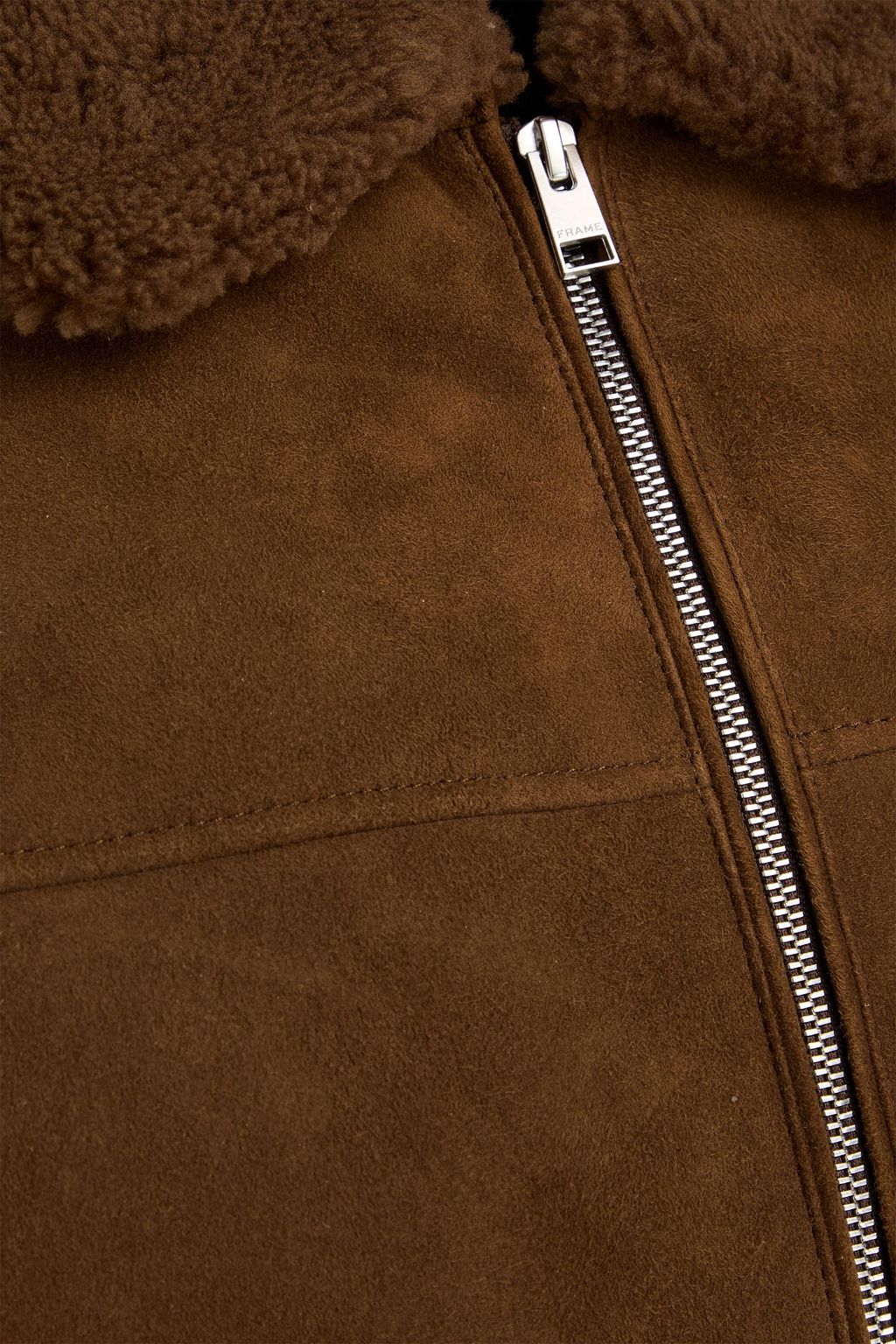 FRAME Shearling bomber jacket