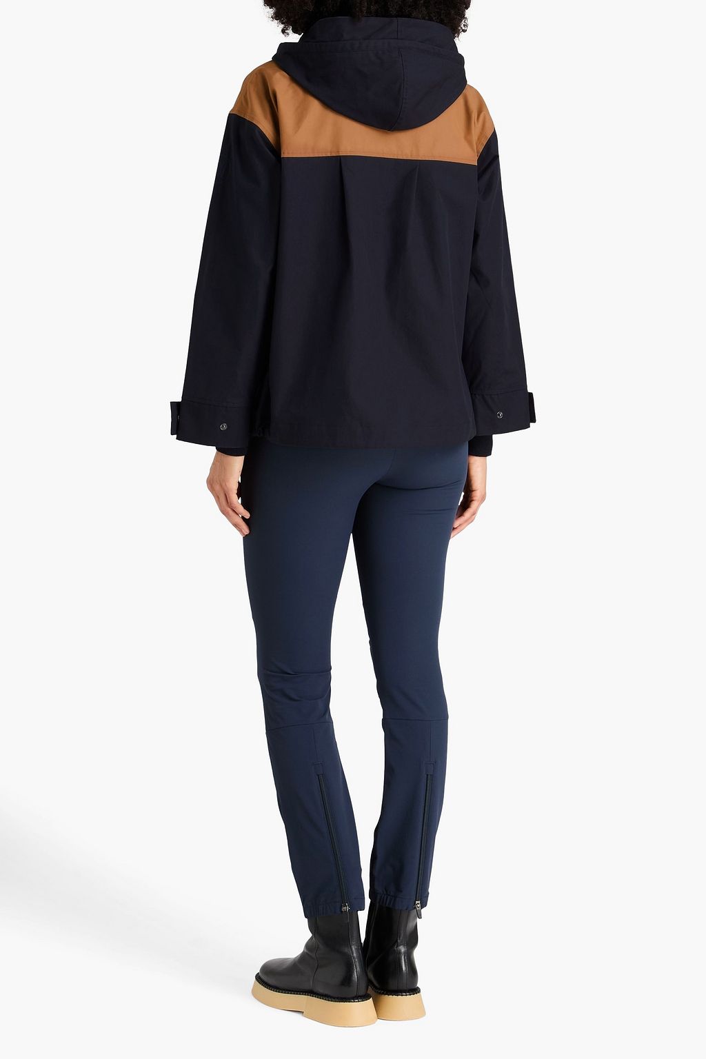 WE NORWEGIANS Lyngen two-tone cotton track jacket