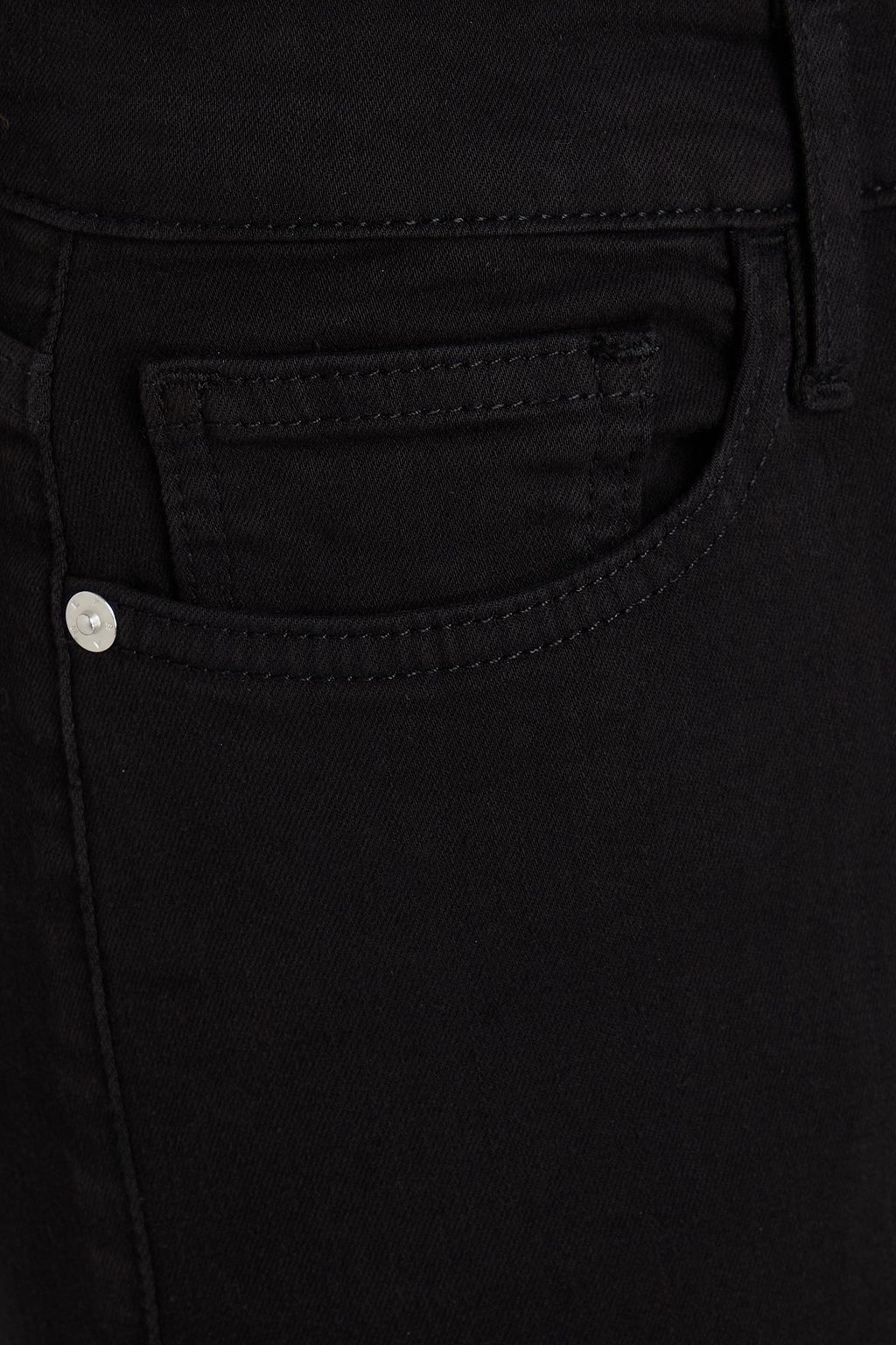 FRAME Le High Straight cropped high-rise straight-leg jeans