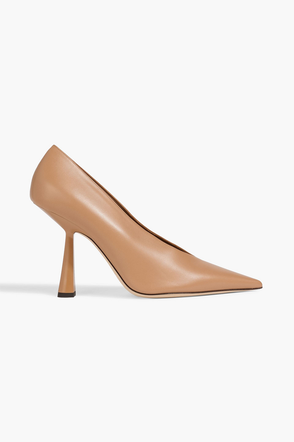 Jimmy Choo Maryanne 100 Leather Pumps In Animal Print