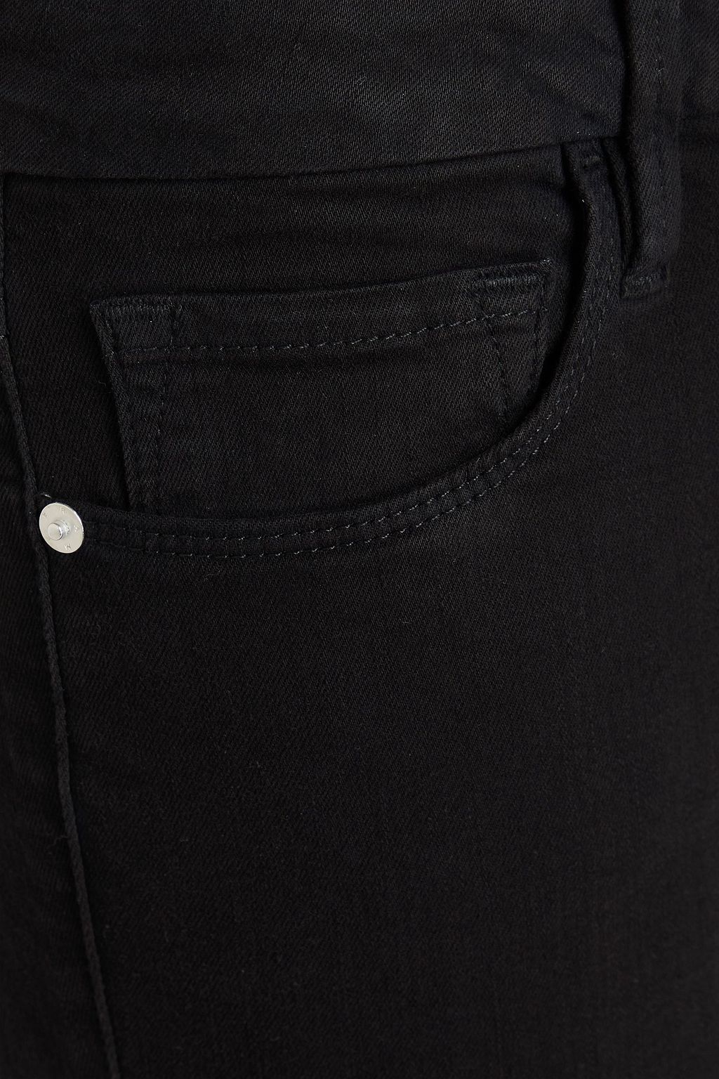 FRAME Le Crop Mini Boot high-rise bootcut jeans