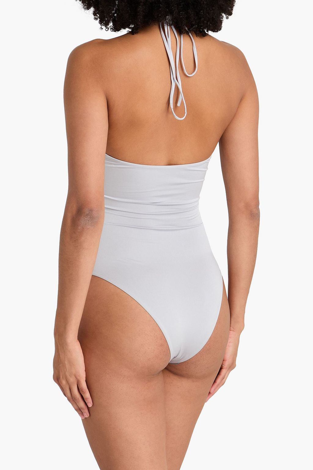 MAGDA BUTRYM لباس سباحة بفتحات بتأثير مزموم