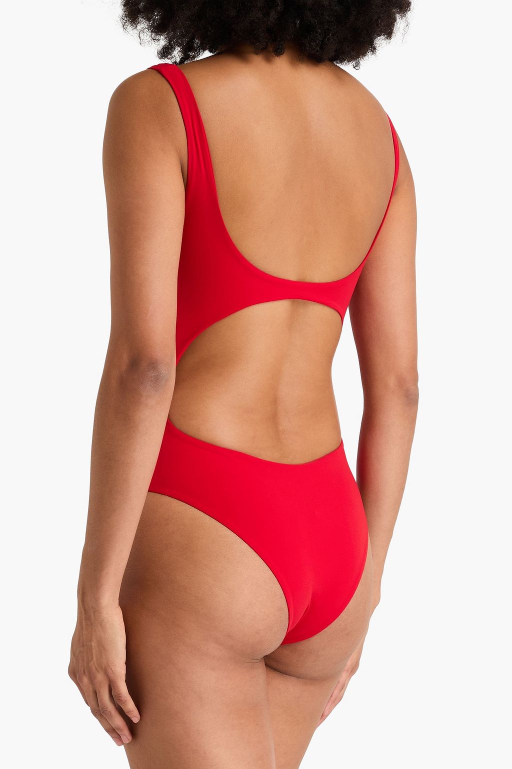 MAGDA BUTRYM لباس سباحة مُزيّن بزخارف الأزهار وبفتحات