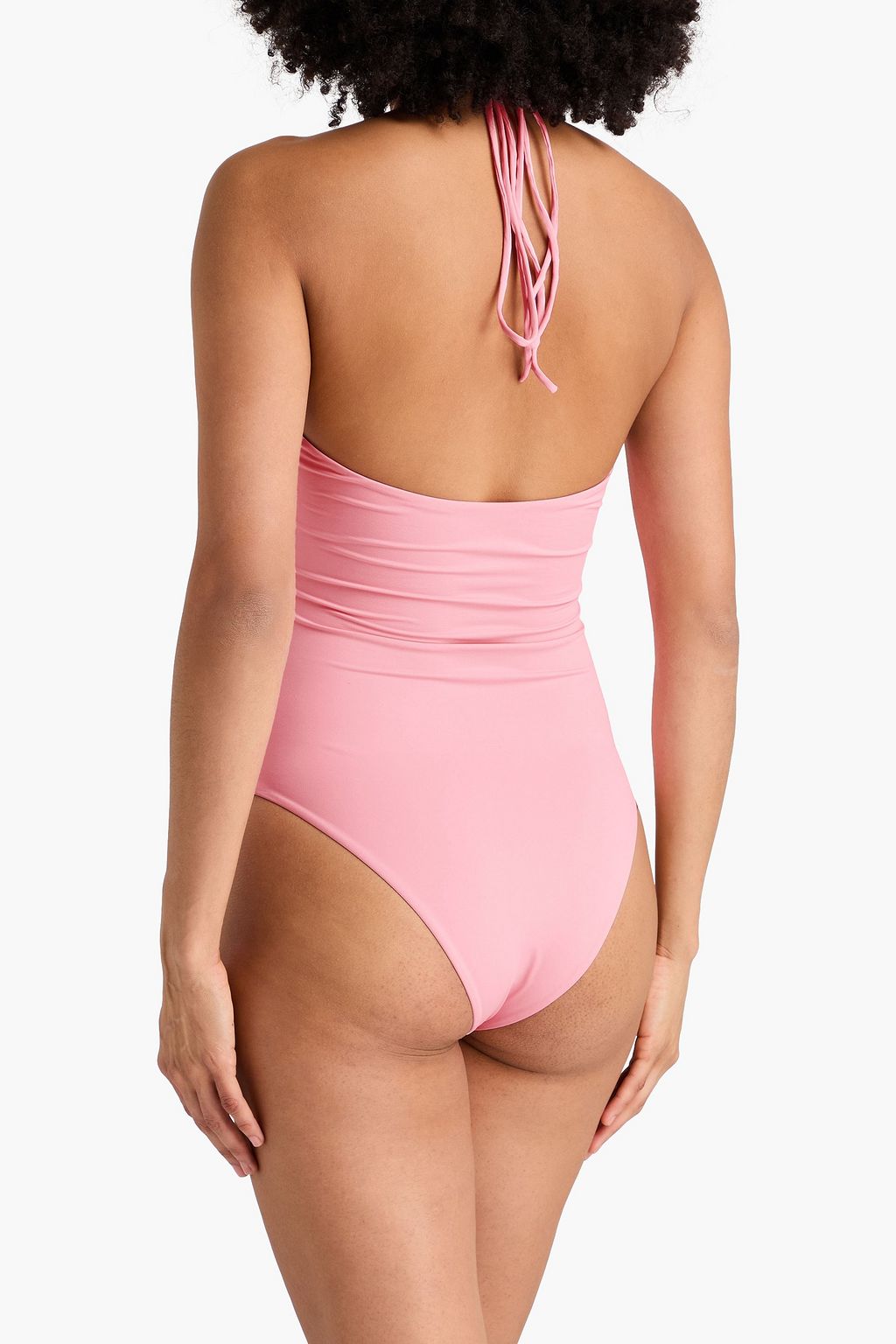 MAGDA BUTRYM لباس سباحة بفتحات بتأثير مزموم