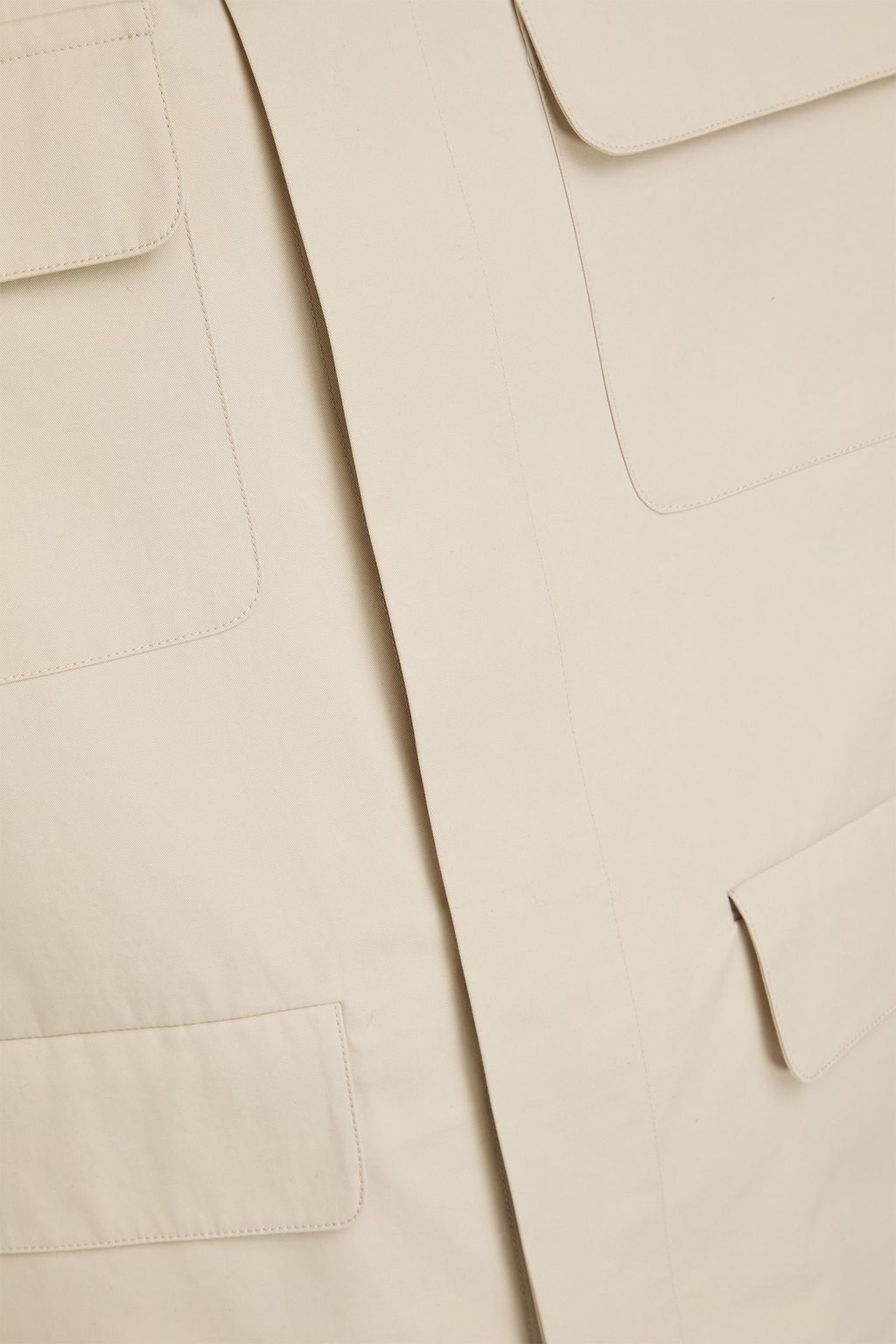 FRAME Cotton-twill field jacket