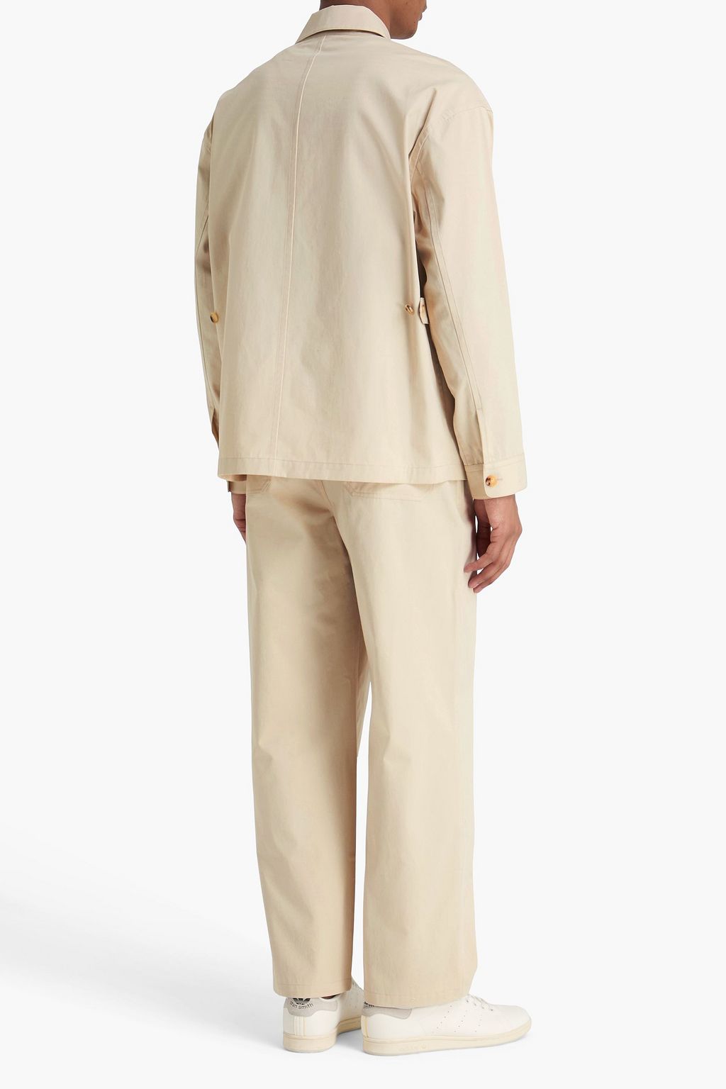 FRAME Cotton-twill field jacket