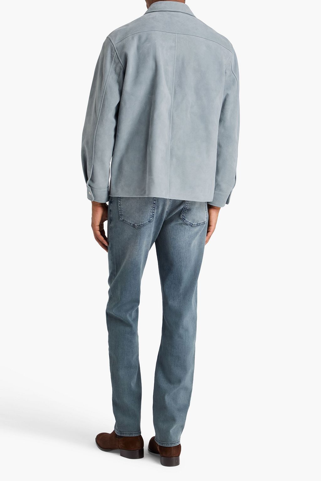 FRAME Suede shirt