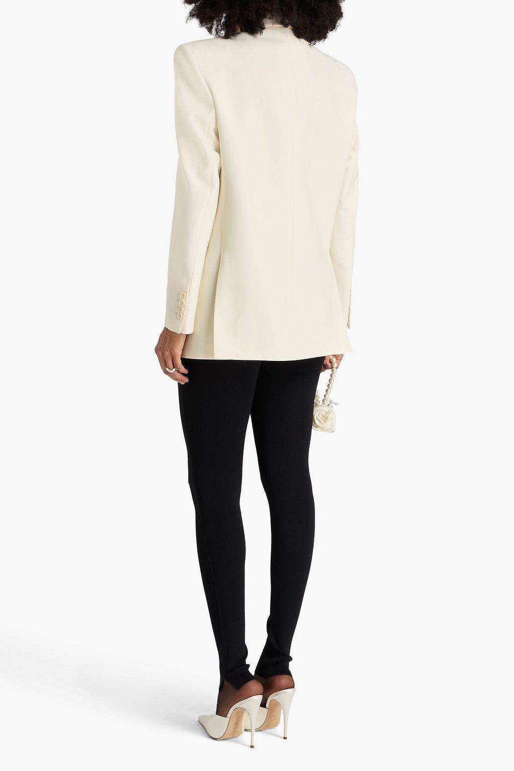 MAGDA BUTRYM Wool and silk-blend blazer