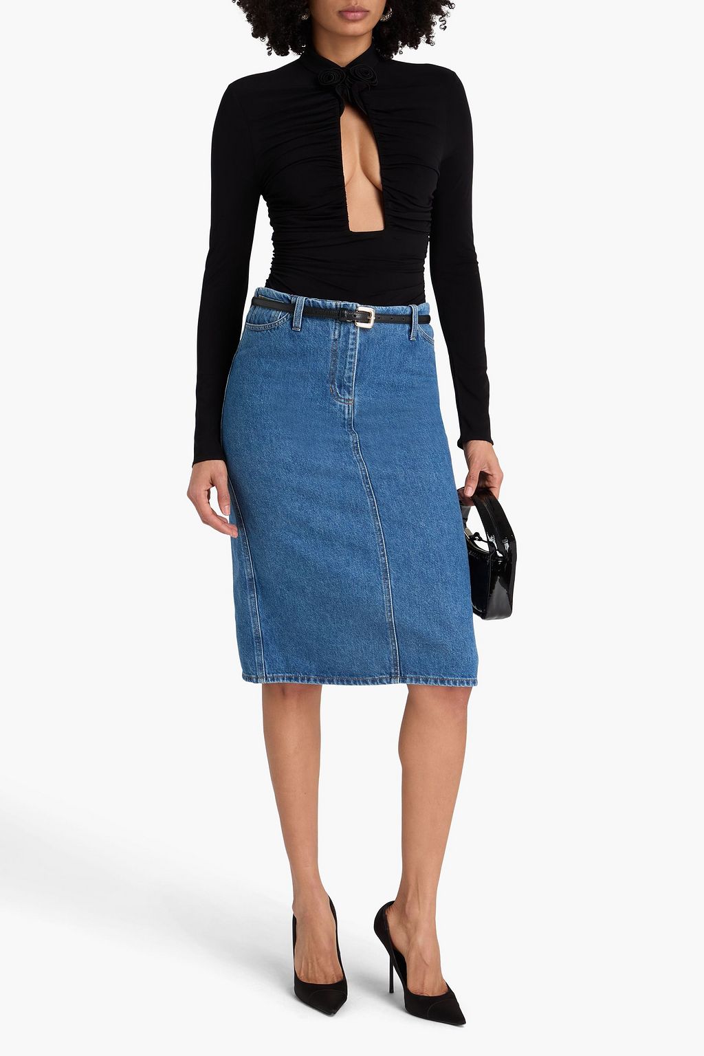 MAGDA BUTRYM Cutout stretch-jersey bodysuit