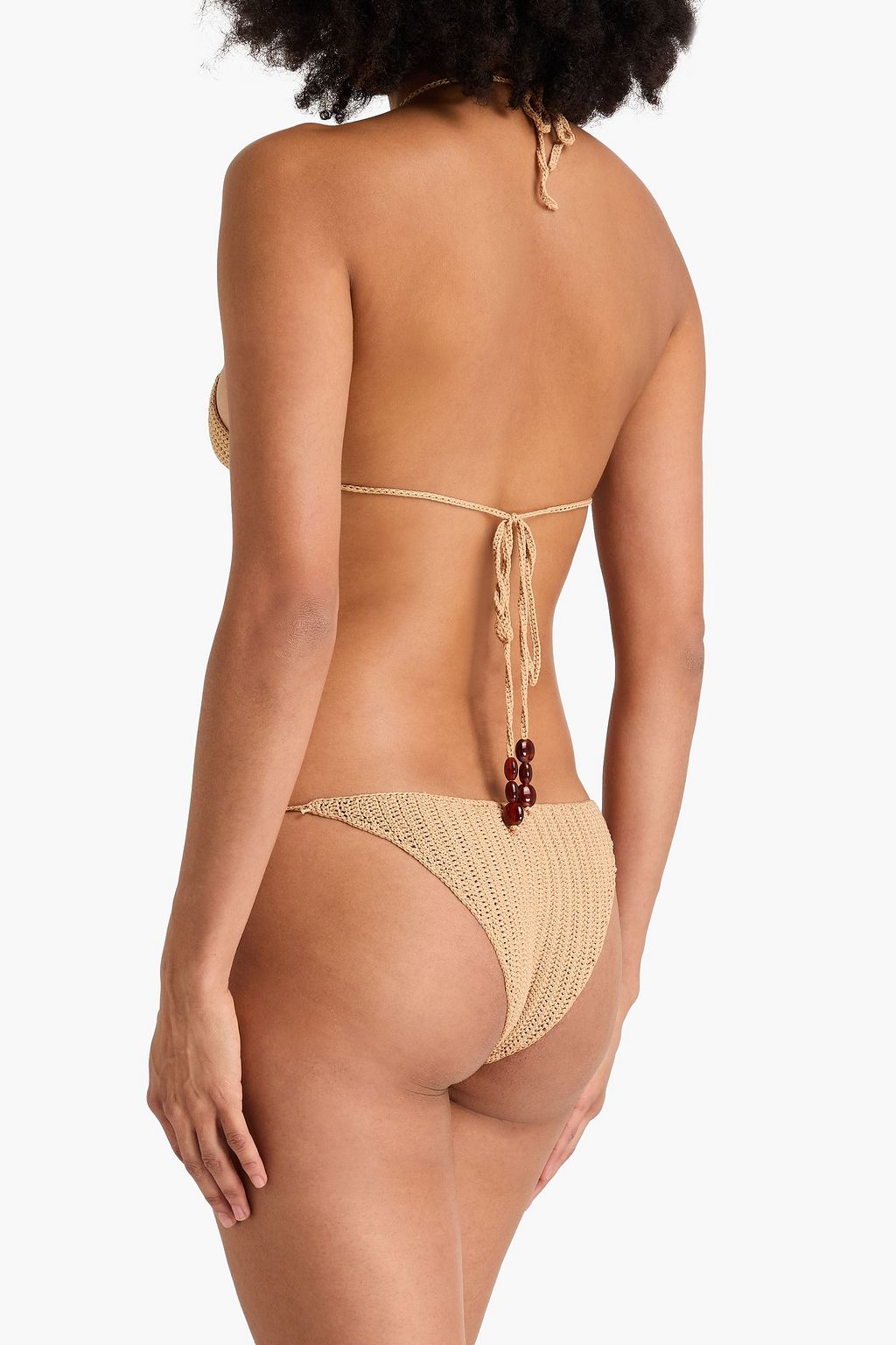 MAGDA BUTRYM قطعة بيكيني سفلية من الكروشيه مزركشة