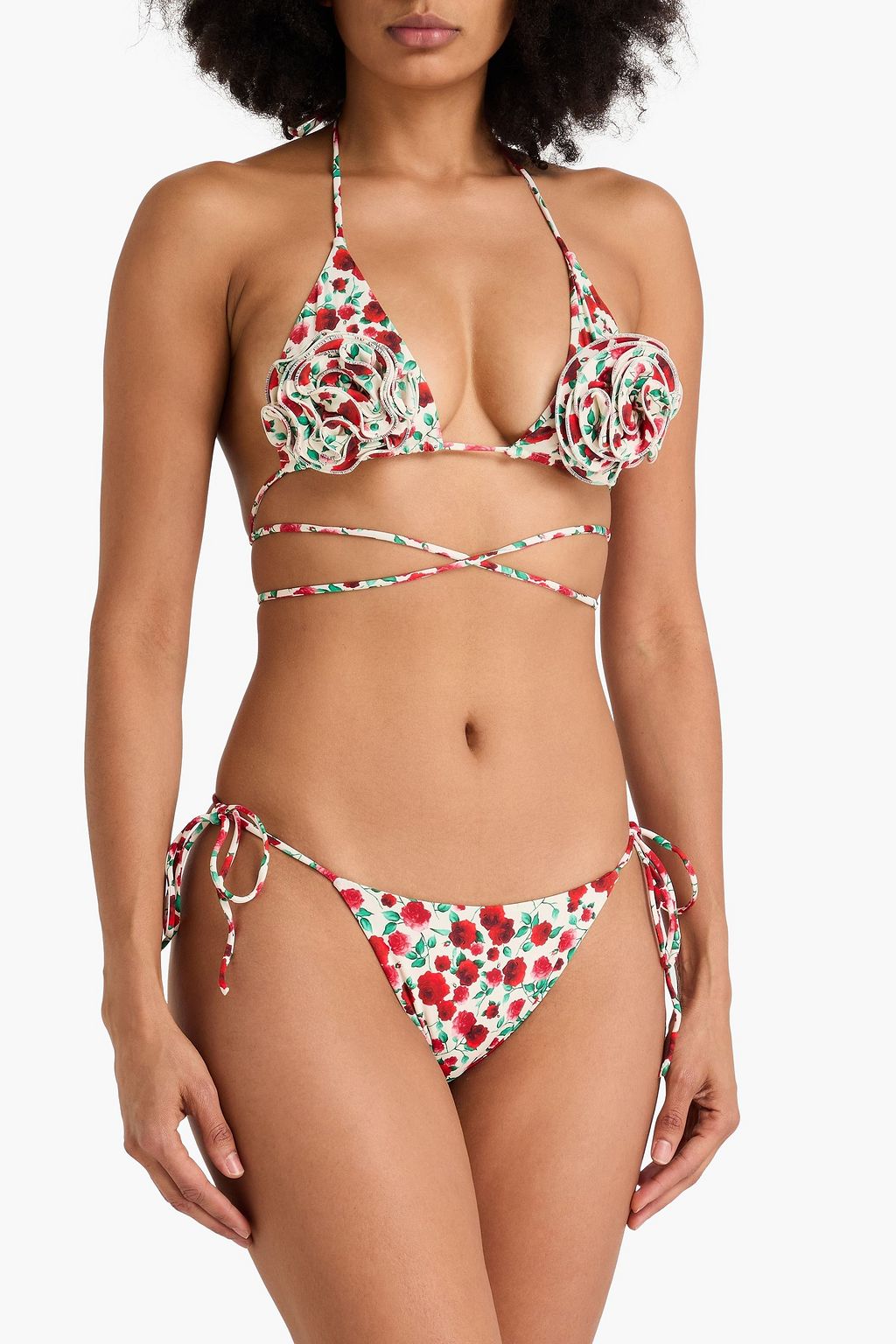 MAGDA BUTRYM قطعة بيكيني سفلية بطبعة الأزهار