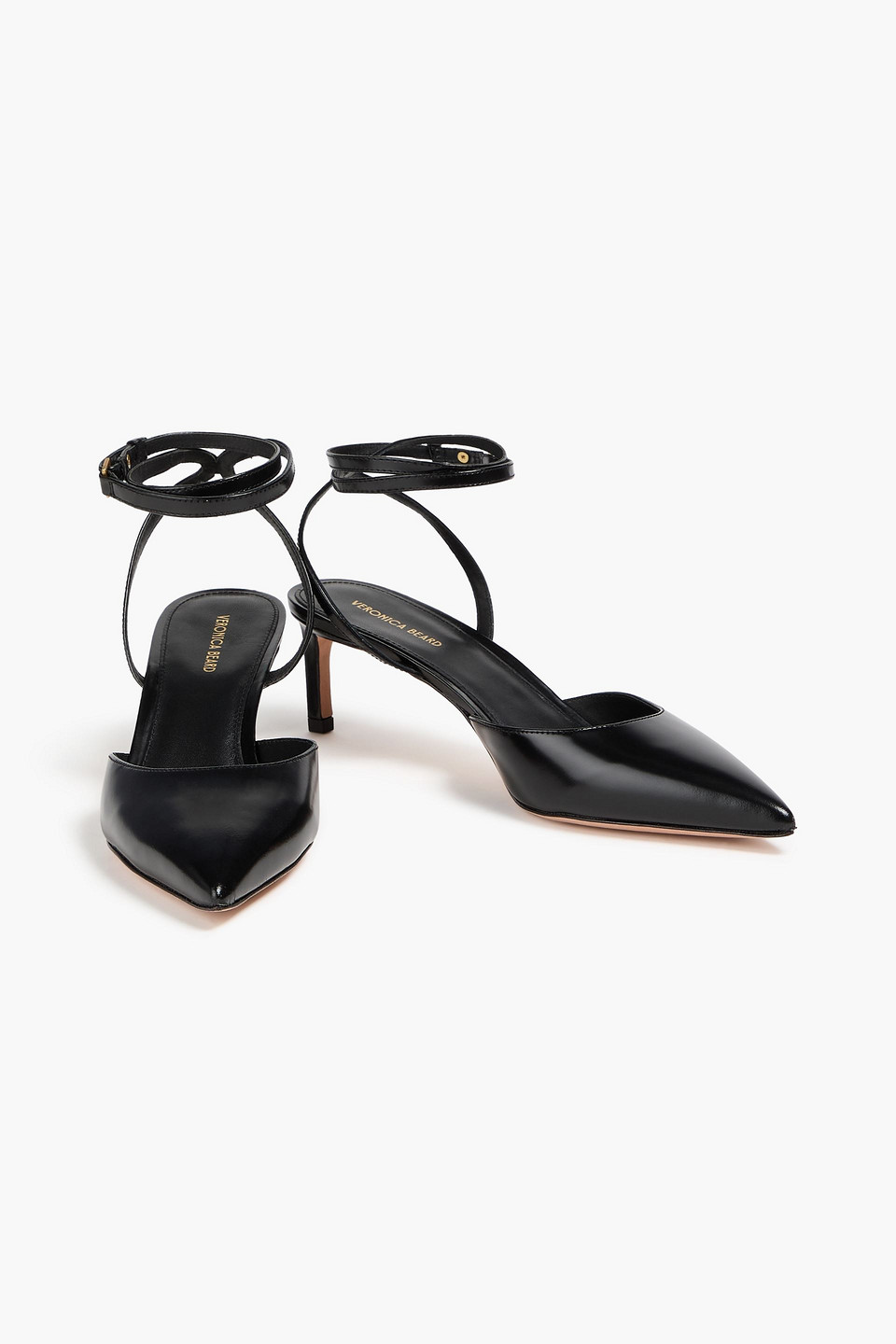  Veronica Beard - Pumps „collette“ Aus Glanzleder - Schwarz - Us 8 
