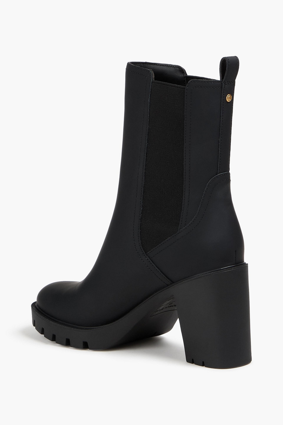 Veronica Beard - Riley Leather Chelsea Boots - Black - Us 6.5 