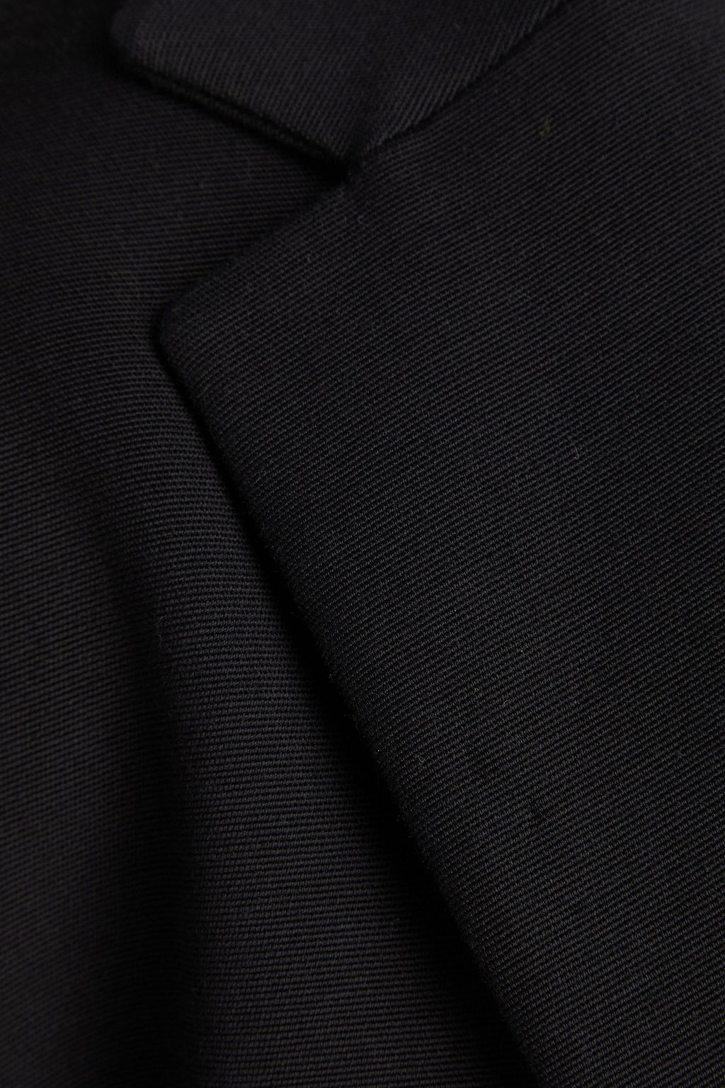 TOVE Tie-front cotton-blend faille blazer