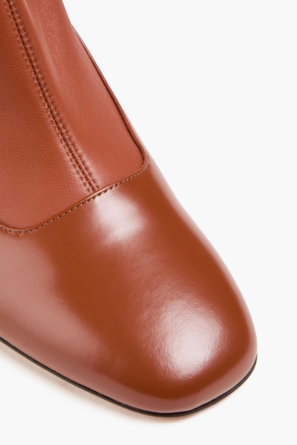 ZIMMERMANN Sock Boots „Eliot“ aus Lack- und Stretch-Leder