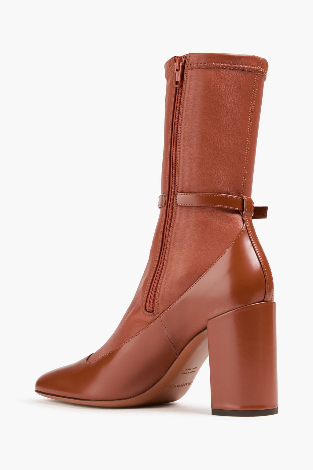 ZIMMERMANN Sock Boots „Eliot“ aus Lack- und Stretch-Leder