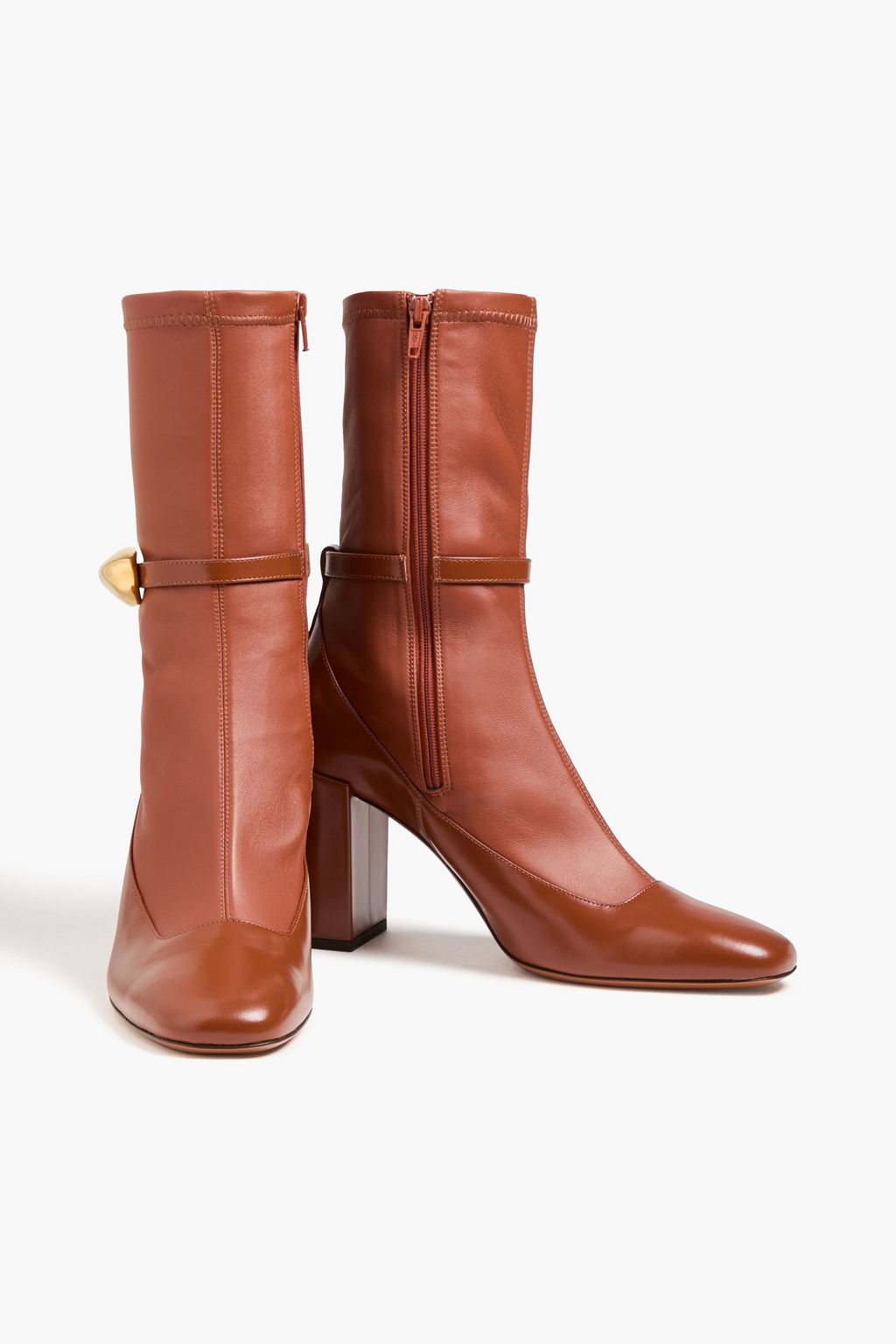 ZIMMERMANN Sock Boots „Eliot“ aus Lack- und Stretch-Leder